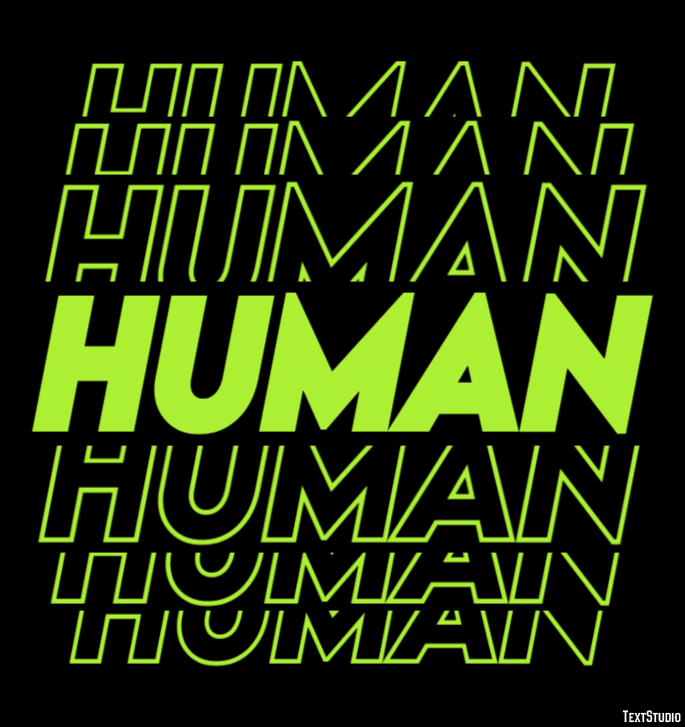 Human Text Effect
