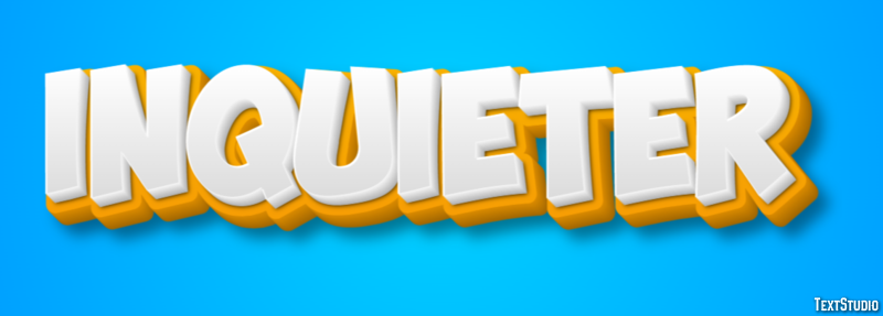 Inquiéter Effet de Texte