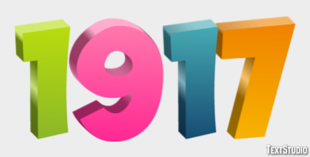 1917 Effetto testo