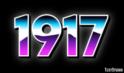 1917 Text Effect