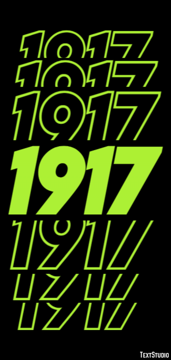 1917 Text Effect