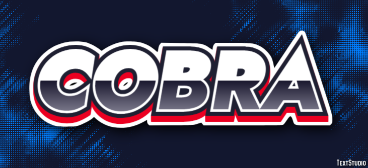 Cobra Metin efekti