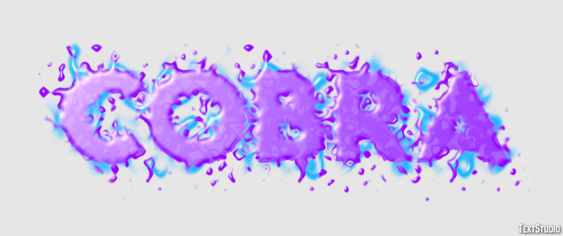 Cobra Texteffekt