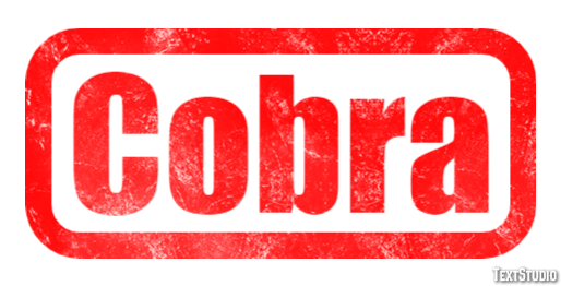 Cobra Metin efekti