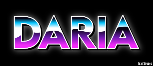 Daria Text effect