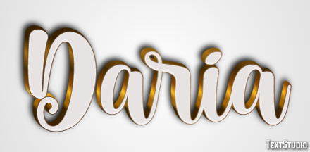 Daria Text effect