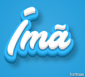 Ímã Efeito de texto
