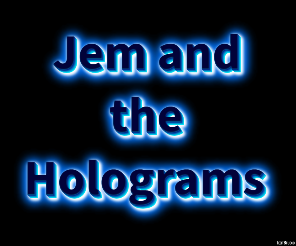 Jem and the Holograms Effetto testo