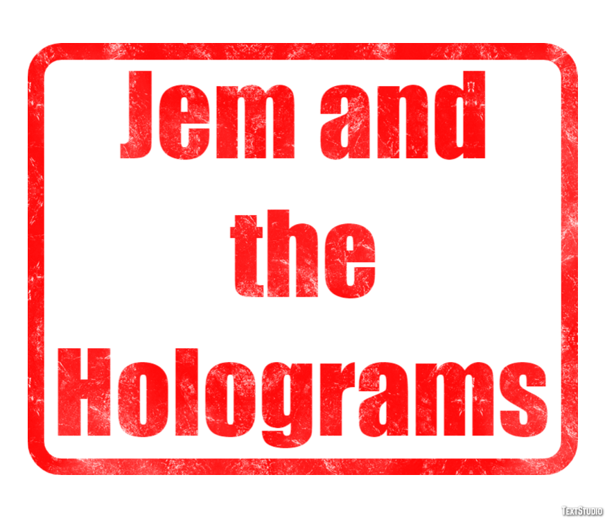 Jem and the Holograms Effetto testo