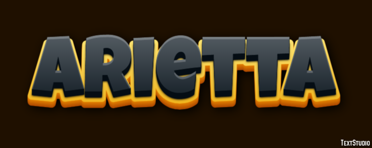 Arietta Text Effect