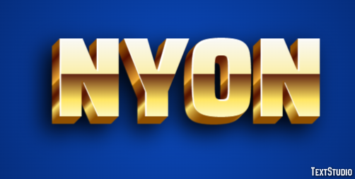 Nyon Efekt tekstowy
