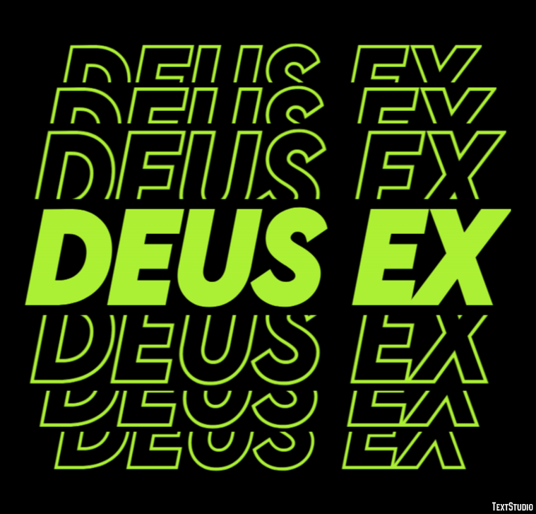 Deus Ex Effetto testo