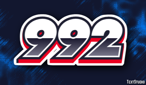 992 Text Effect