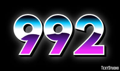 992 Text Effect