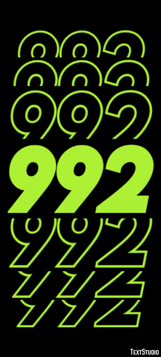 992 Text Effect