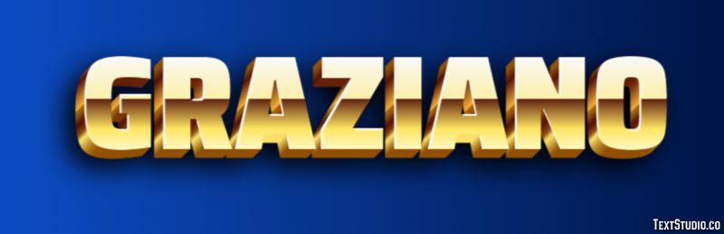 Graziano Effetto testo