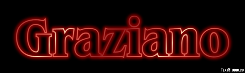 Graziano Effetto testo