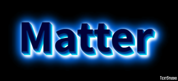 Matter Effet de Texte
