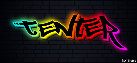 Tenter Effet de texte