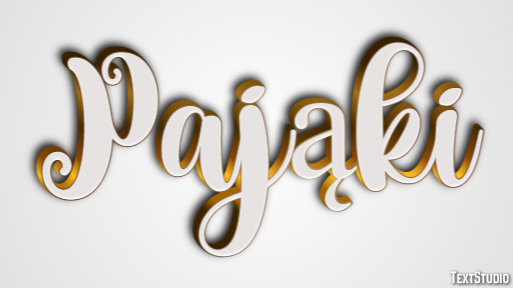 Pająki Texteffekt