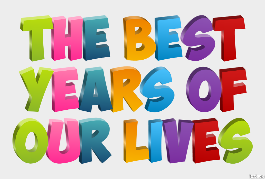 The Best Years of Our Lives Efekt tekstowy