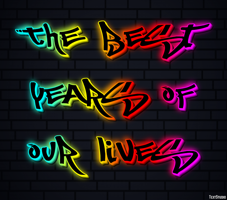 The Best Years of Our Lives Efekt tekstowy