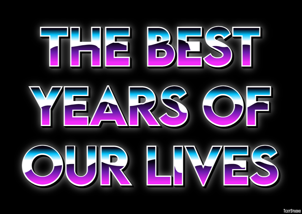 The Best Years of Our Lives Efekt tekstowy