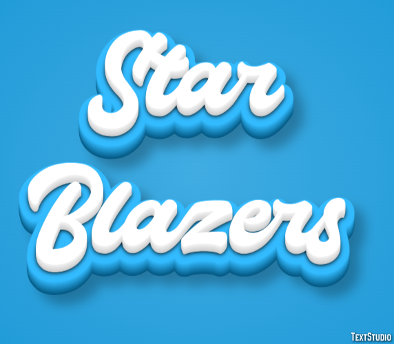 Star Blazers Texteffekt