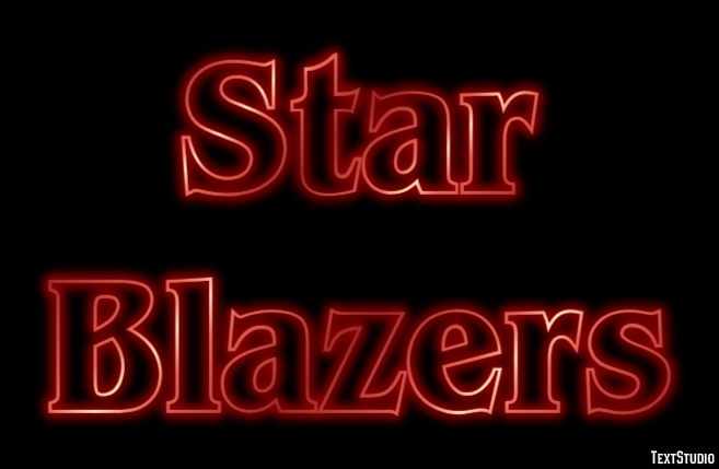 Star Blazers Tekst Effect