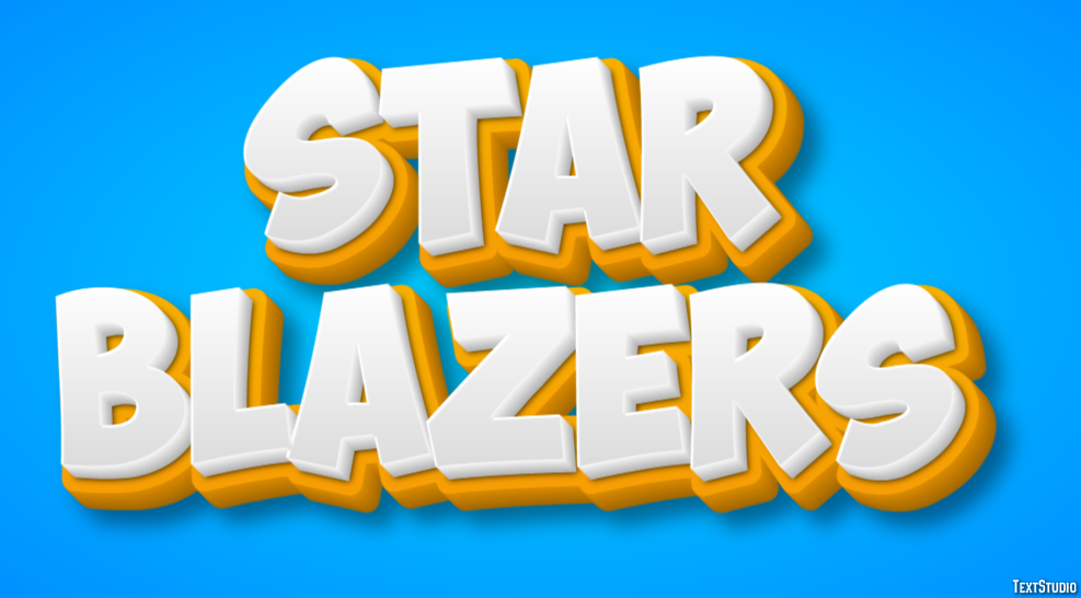 Star Blazers Texteffekt