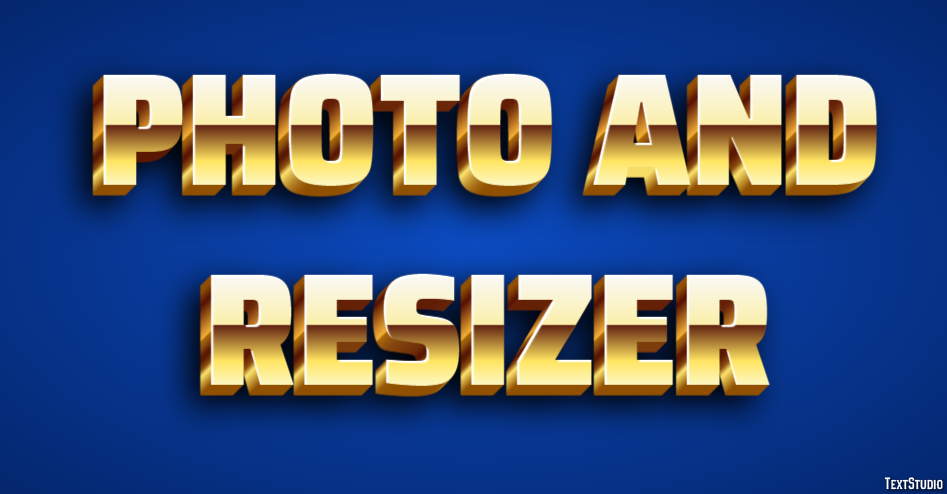 Photo And Resizer Tekst Effect