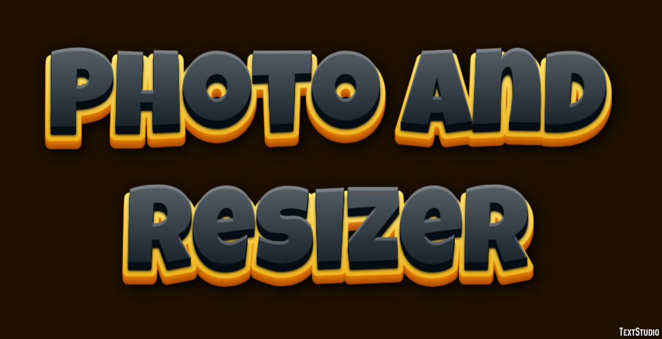 Photo And Resizer Tekst Effect