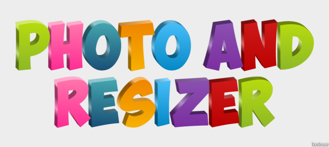 Photo And Resizer Tekst Effect