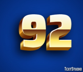 92 Tekst Effect