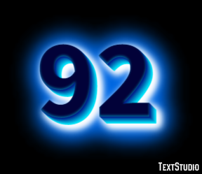 92 Tekst Effect