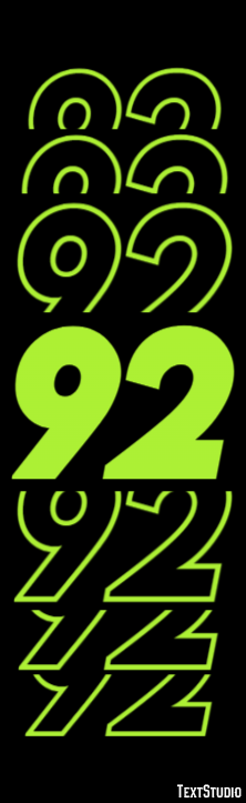 92 Tekst Effect