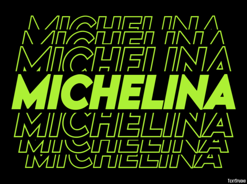 Michelina Effetto testo
