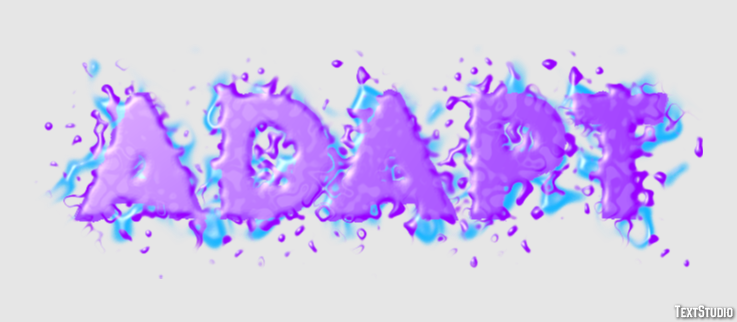 Adapt Text Effect