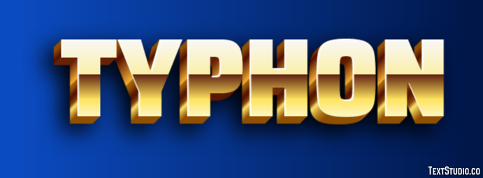 Typhon Effet de Texte