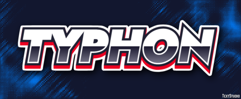Typhon Effetto testo