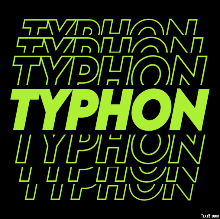 Typhon Metin efekti