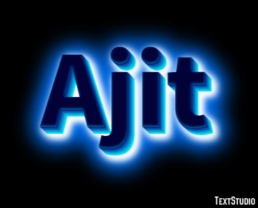 Ajit Text Effect