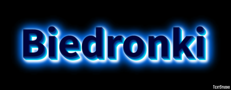 Biedronki Texteffekt