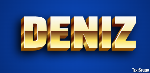 Deniz Text Effect