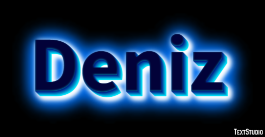Deniz Text Effect