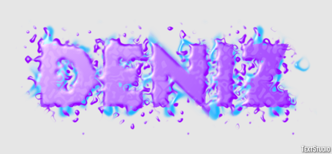 Deniz Text Effect