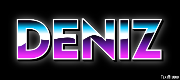Deniz Text effect