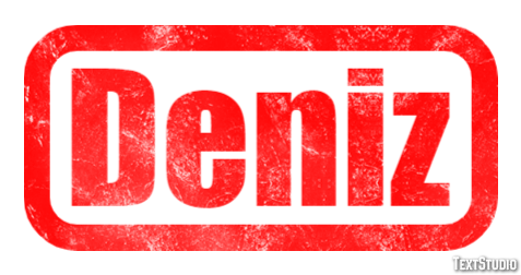 Deniz Text effect