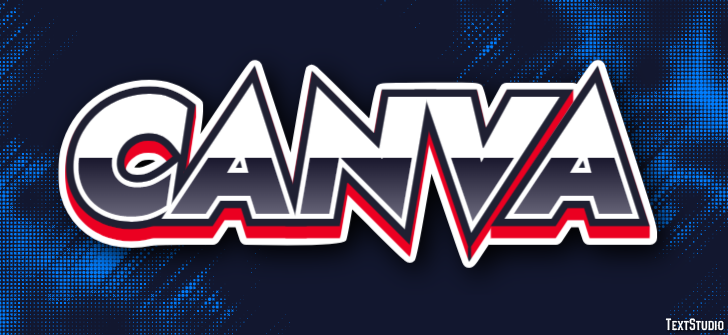 Canva Effet de texte
