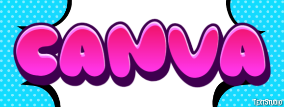 Canva Effet de texte
